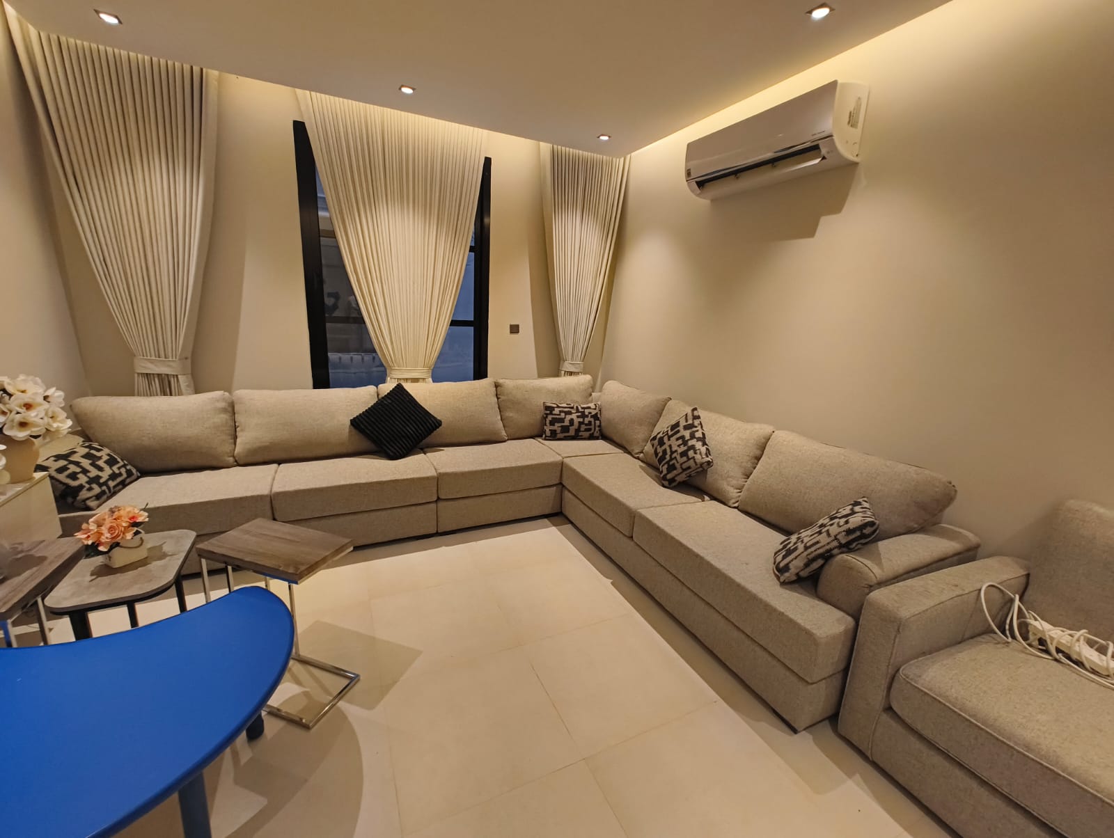 Arabic majlis installed in a Riyadh home