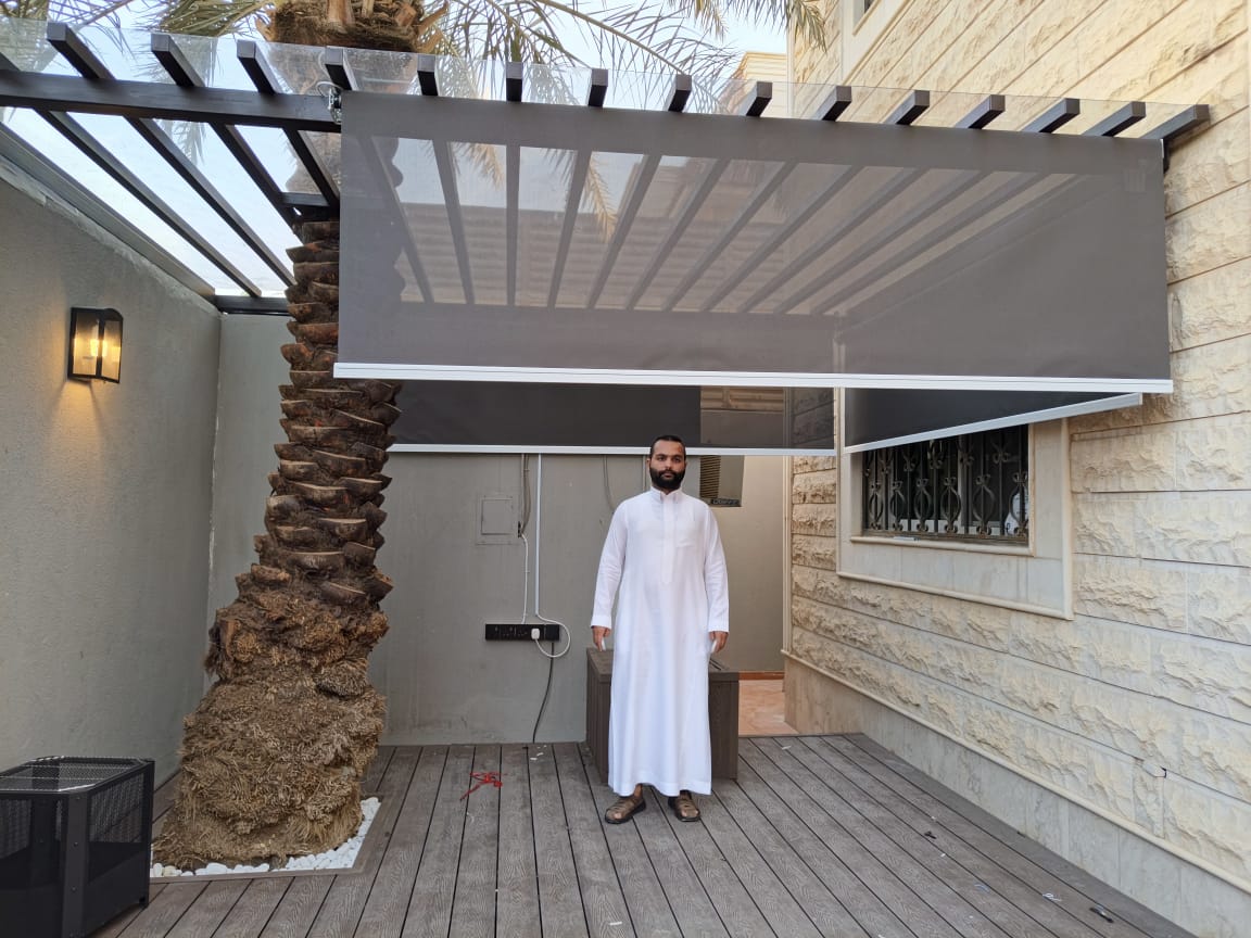 Roller curtain project Riyadh 5