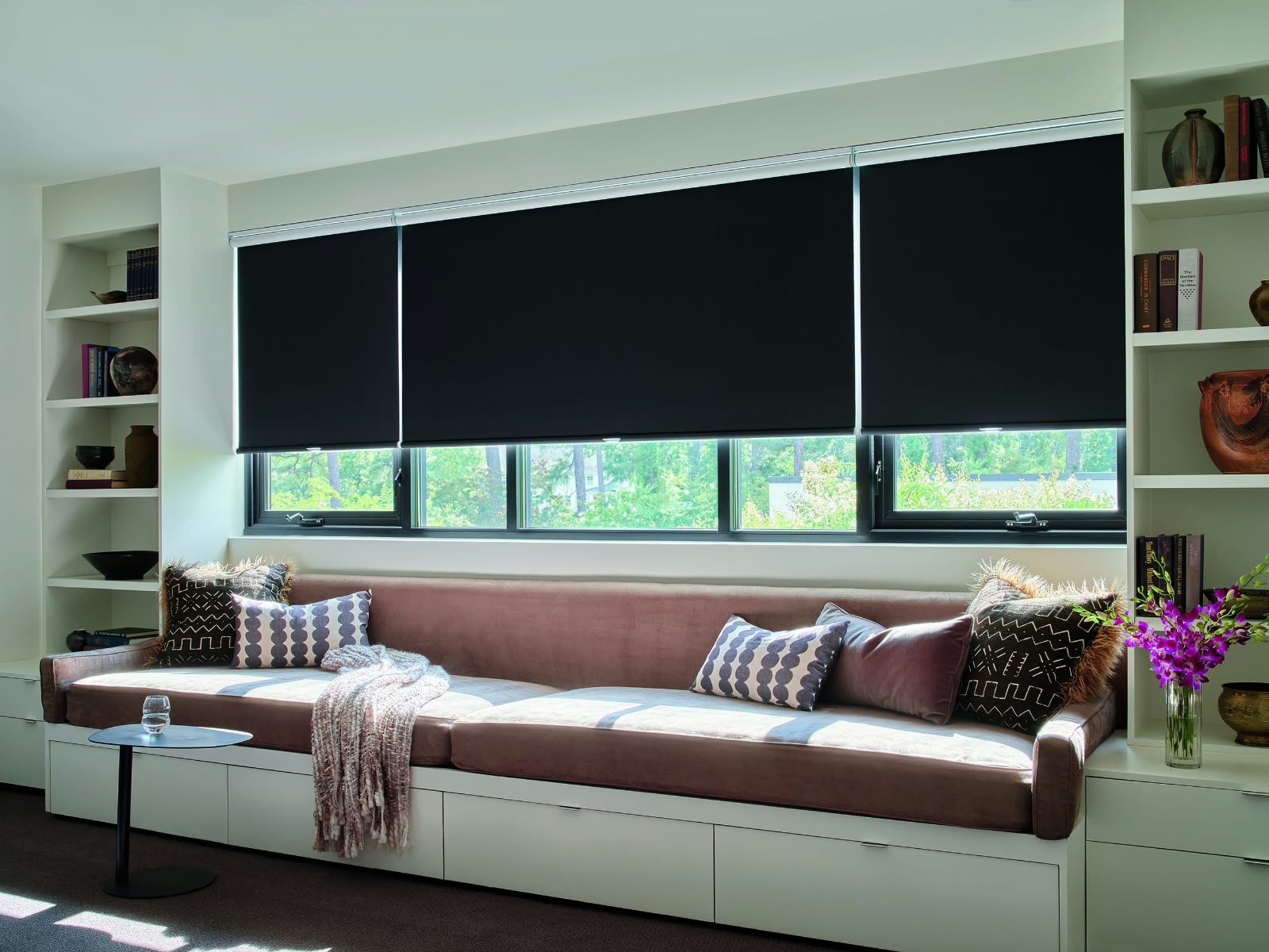 Roller curtain project Riyadh 1